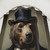 Funny Bear Portrait Art Shower Curtain