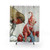 Christmas Robin and Elf Shower Curtains