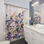 Cycling Race Art Shower Curtains
