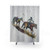 Rustic Cowboy-Themed Shower Curtain