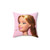 Doll Grown Up Pillow - Surreal Pop Art Accent Cushion