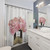 Pink Peony Scented Shower Curtains