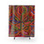 Mola de Panama Shower Curtains - Vibrant Panamanian Art