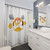 Angry Emoji Shower Curtain