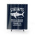 The Meg Megalodon Shark Fishing Shower Curtain