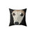 Fawn Whippet Pillow - Soft, Plush Hound Dog Cushion