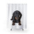 Cute Dachshund Puppy Dog Shower Curtain