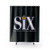 Six the Musical Logo Shower Curtains