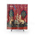 Medieval Unicorn Tapestry Shower Curtains featuring The Lady and the Unicorn
