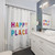 HAPPY PLACE Uplifting Shower Curtains