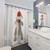 Christmas Bunny Shower Curtains - Festive Holiday Bathroom Decor