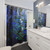 Monet's Blue and White Water Lilies Shower Curtain