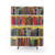 Vintage Bookshelf Shower Curtains for Book Lovers