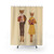 Fantastic Mr. and Mrs. Fox Funny Shower Curtains