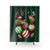Kiwi Bird Christmas Shower Curtains