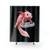 Axolotl Gamer Shower Curtains - Aquatic Lizard Playing Video Games
