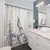 Scenic mountain landscape shower curtain