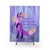 Kind Fox and Fireflies Dance Shower Curtains