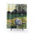 Watercolor Sheep Design Irish Shower Curtain