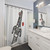 Sighthound Shower Curtains with Scribblehound of Love Design