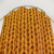 Mustard Yellow Knit Shower Curtains