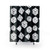 Dice Pattern White Shower Curtains