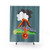 Vibrant Volcano Shower Curtain