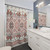 Traditional Palestinian Embroidered Shower Curtain