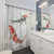 Koi Fish Shower Curtain for Bathroom Decor