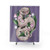 Lavender Hognose Snake Shower Curtain