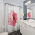 Flower Pink Peony Shower Curtains