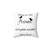 Inspirational friendship quote pillow