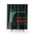 Metal Gear Solid Shower Curtain with Codec Screen Design