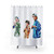 Retro 90s 3 Ninjas Shower Curtain
