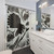 New Zealand Native Fantail Shower Curtain