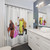 Nightman and Dayman Themed Shower Curtains