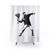 Banksy Graffiti Protest Shower Curtains