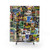 Vintage Horror Shower Curtains - Retro Cinema Decor