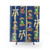 Tiki Room Birds in Blue Shower Curtains