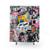 Feminist Collage Shower Curtains for Empowering Home Decor
