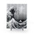 Monochrome Great Wave Shower Curtains