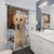 Yellow Labrador Retriever Shower Curtain