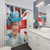 Queen Elizabeth II themed shower curtain