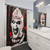 The Terrifier Shower Curtains - Creepy Clown Horror Movie Art