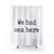 Funny 'We Had Sex Here' Shower Curtain