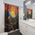 Hypnotic Autumn Forest Shower Curtain
