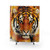 Siberian Tiger Shower Curtain - Majestic Wildlife Bathroom Decor