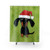 Funny Dachshund Christmas Shower Curtains