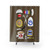 Vintage Barber Shop Shower Curtain