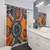 Aboriginal dot art shower curtain by Melody Chime